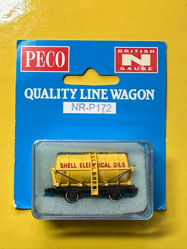 Peco p172 tank wagon - peco, shell