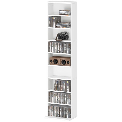 Homcom dvd storage unit - homcom,