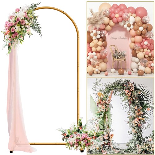 Metal arch stand backdrop - metal,