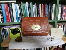 Mulberry Regular Lily - Oak Printed Veg Tan Brass Hardware - Never Used