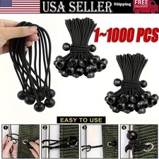 4" Inch Black Ball Bungee