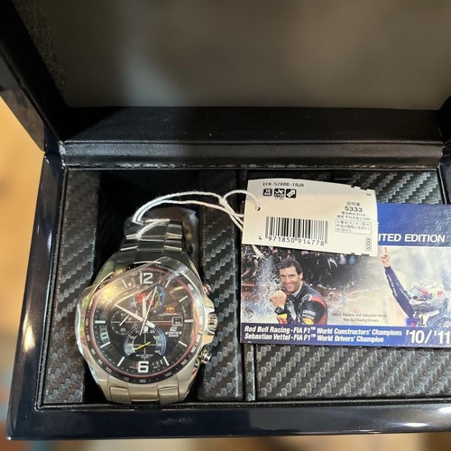 Casio edifice red bull - bull, racing