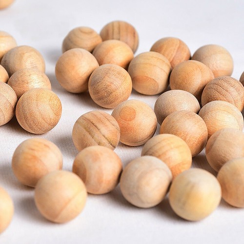 Wooden balls natural craft - wooden,