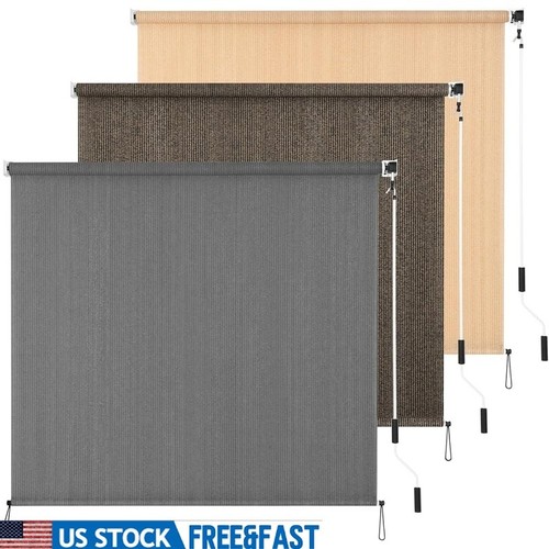 Cordless outdoor roller shades - outdoor,