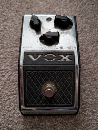 Vox v830 distortion booster - vox.,