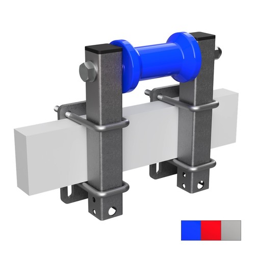 Polyurethane keel roller with - keel,