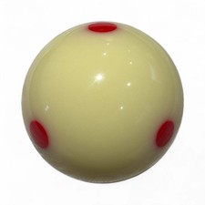 2 1/16" White Snooker Ball