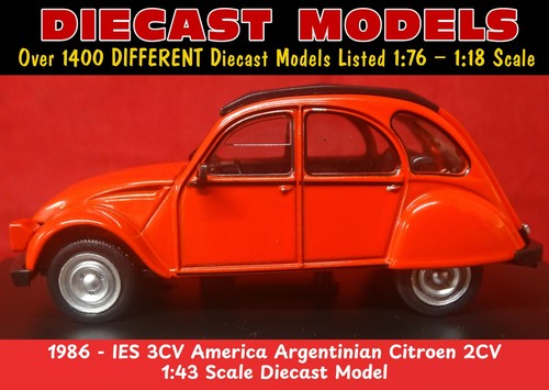 1986 ies 3cv américa - 3cv,