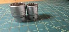 Pair Of Kennedy Metric Sockets 26mm 29mm  3/4" Drive