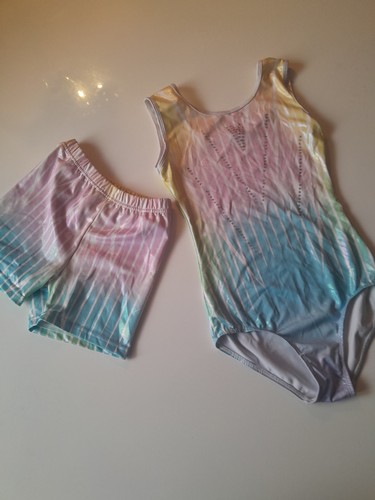 Girl gymnast leotard - leotard, bundle