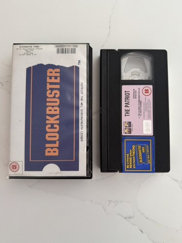 Original blockbuster video vhs - original,