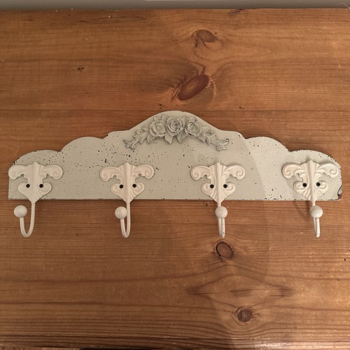 Shabby chic wall coat rack - shabby,