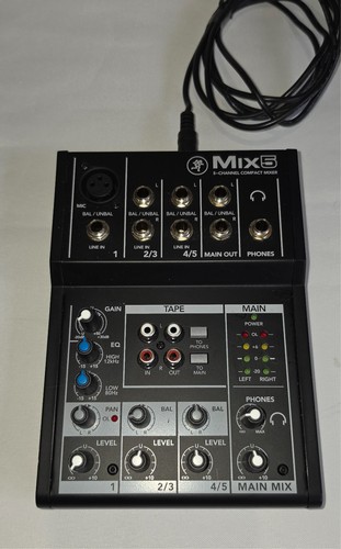 Mackie mix5 channel - mix5, 5-channel