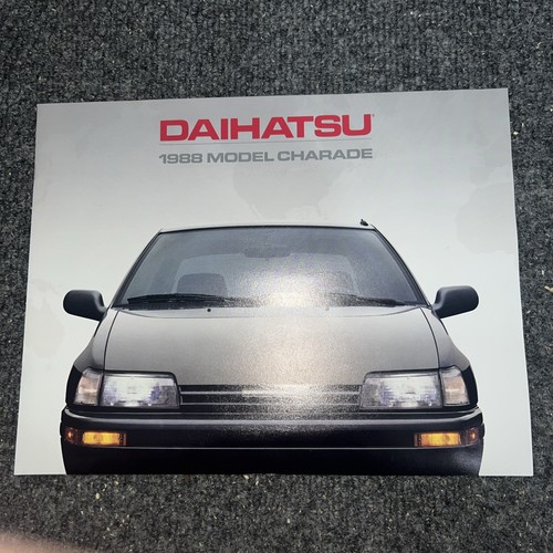 1988 daihatsu charade - charade, sales