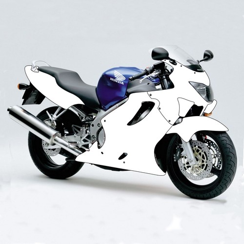 Unpainted motorcycle fairing - unpainted,