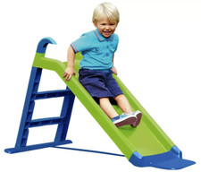 4ft Kids Garden Slide Green