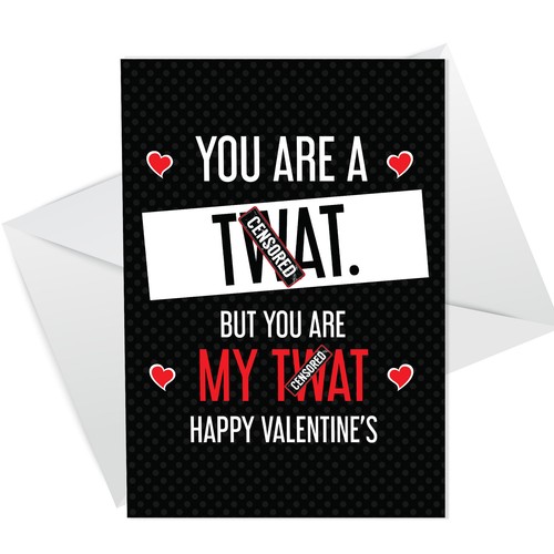Rude valentines card for - valentines,