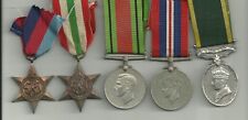 WW2 & MILITIA EFFICIENCY MEDAL BALDWIN ROYAL ENGINEERS RAILWAY WORKSHOPS