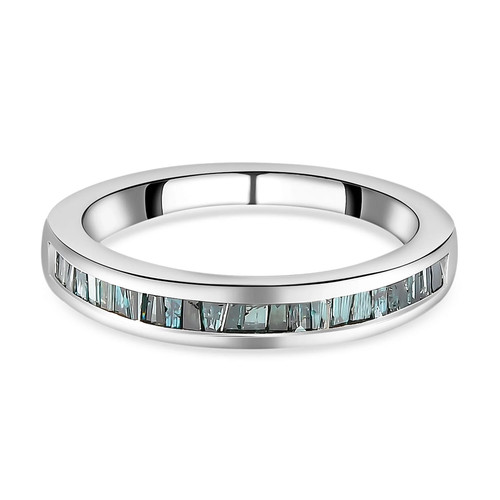 Blue diamond half eternity - half,