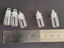 5 Pcs Small Miniature Glass