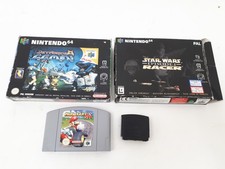 Nintendo 64 Games Bundle X 3 Mario Kart 64 Star Wars Jet Force Gemini Jumper Pak