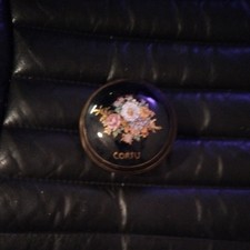 Vintage Corfu Porcelain Black