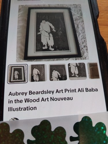 Aubrey beardsley print ally - beardsley,