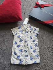 New Ralph Lauren White Blue