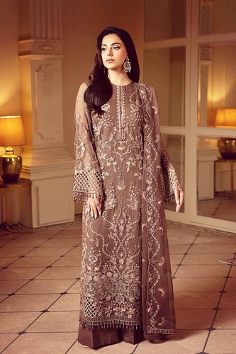 Lavish embroidered semi pure - lavish,