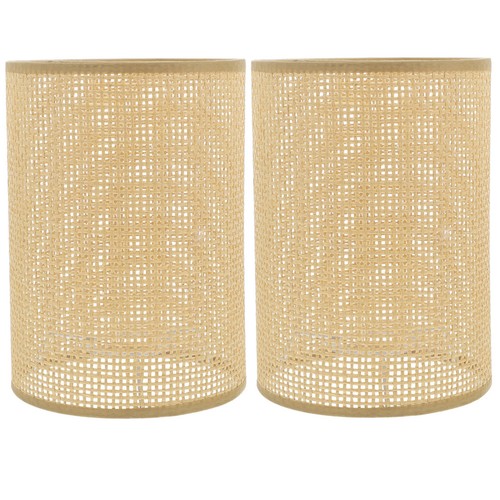 Pcs table lamp shade wicker - 2,
