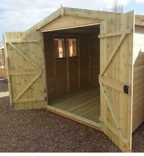 18x10 wooden workshop pressure - 18x10,