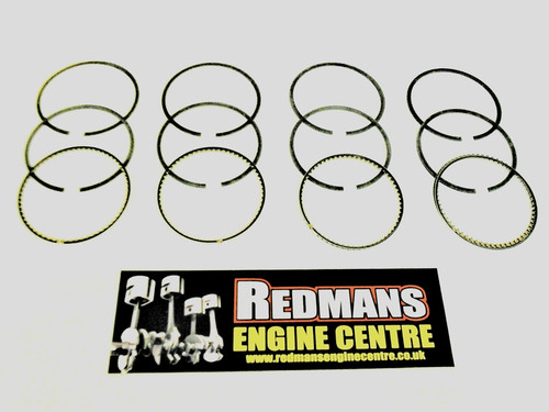 Piston ring set - fits, vauxhall