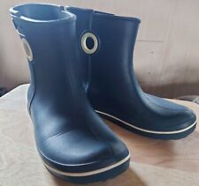 Crocs Jaunt Shorty Boots Womens UK5  US7 Navy Blue Wellies