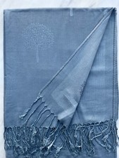 Pashmina  Mulberry Tree Printed Scarf Large Tree of Life Soft Hijab Shawl Wrap