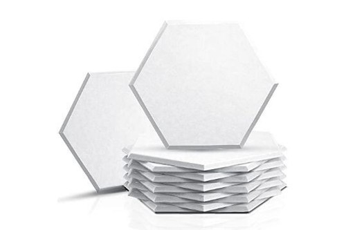 White acoustic wall - white, panels