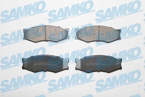 Brake pad set - pad,