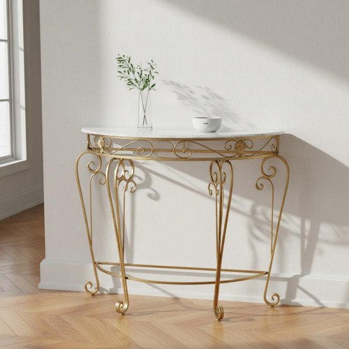Iron console table space - iron,