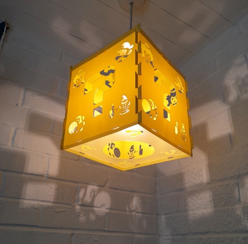 Mario game lampshade mariocart - mario,