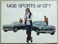 MG MGB Sports & GT Car Sales