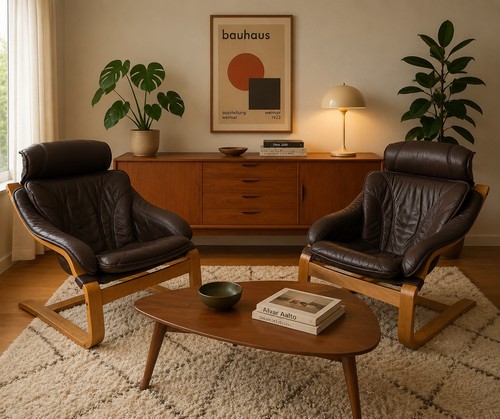 Pair mid century - pair,