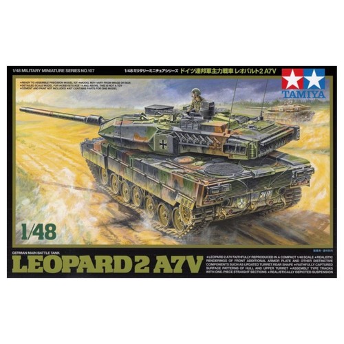 Tamiya 32607 leopard a7v - tamiya, 2