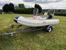 Inflatable Boat Rib Speed Boat Europa Sport 30hp Tohatsu 3.8 M