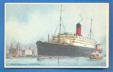 R.M.S.FRANCONIA.CUNARD LINE.POSTCARD