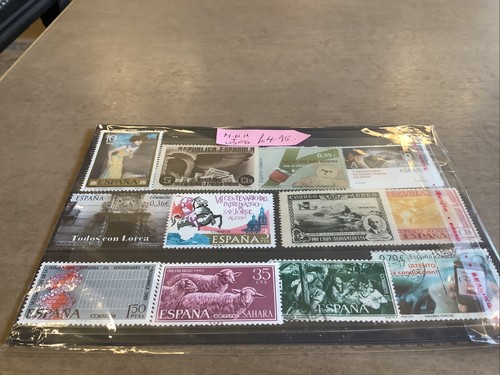 Spanish postage stamps - spanish,
