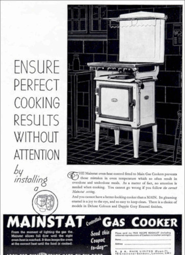 Mainstat gas cooker vintage - cooker,
