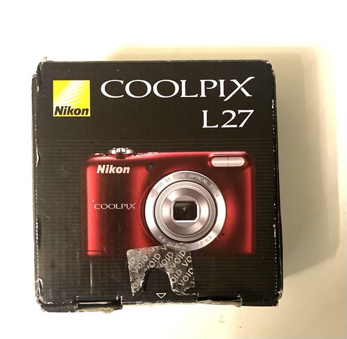 Nikon coolpix l27 - l27, red