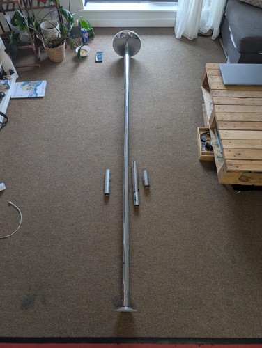 Pole static spin - pole,