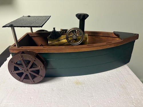 Live steam engine powered twin - live,