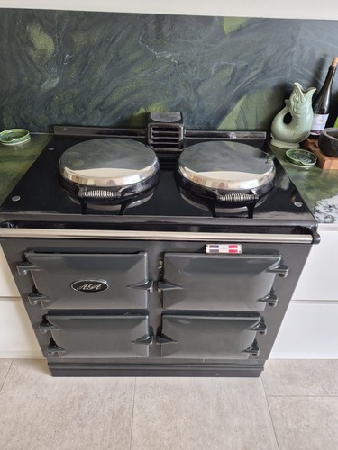 Oven aga range - range, with