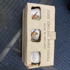 Set Of Fine Bone China Cups Saucers And Side Plates 18 Piece